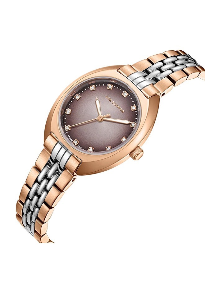 Lee Cooper Women's Analog Silver Dial Watch - LC07989.120  - Image 2