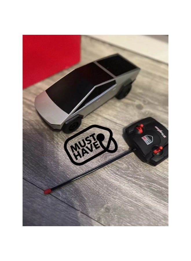 Tesla Cybertruck RC Truck 2.4GHz Remote Control Car – Fast Electric RC Vehicle with LED Headlights & Taillights, Rechargeable Battery, Off-Road Durable Design – Indoor & Outdoor Toy for Kids & Adults - Image 5