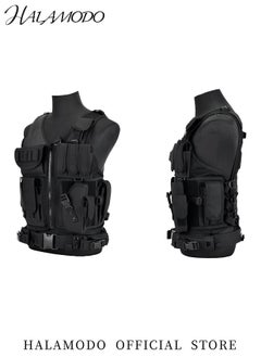 Multifunctional Tactical Vest Lightweight Breathable Mesh Polyester Sports Vest Combat Training CS Game Vest Outdoor Training Vest with Adjustable Belt & Shoulder Straps - pzsku/Z3FB8A8BDF16221220FC2Z/45/_/1732951660/01b7e45d-a370-41da-9603-015d53412867