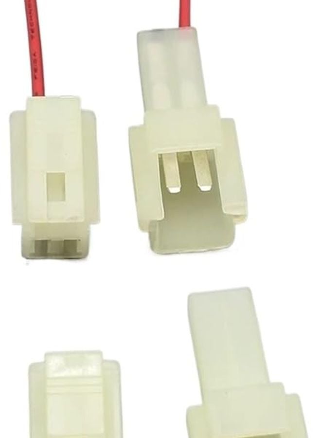 AICNRUT 5 Set 2 Pin 090 Series Electrical Connector Kit Male Female Blue 6090 1031 1001 - Image 3