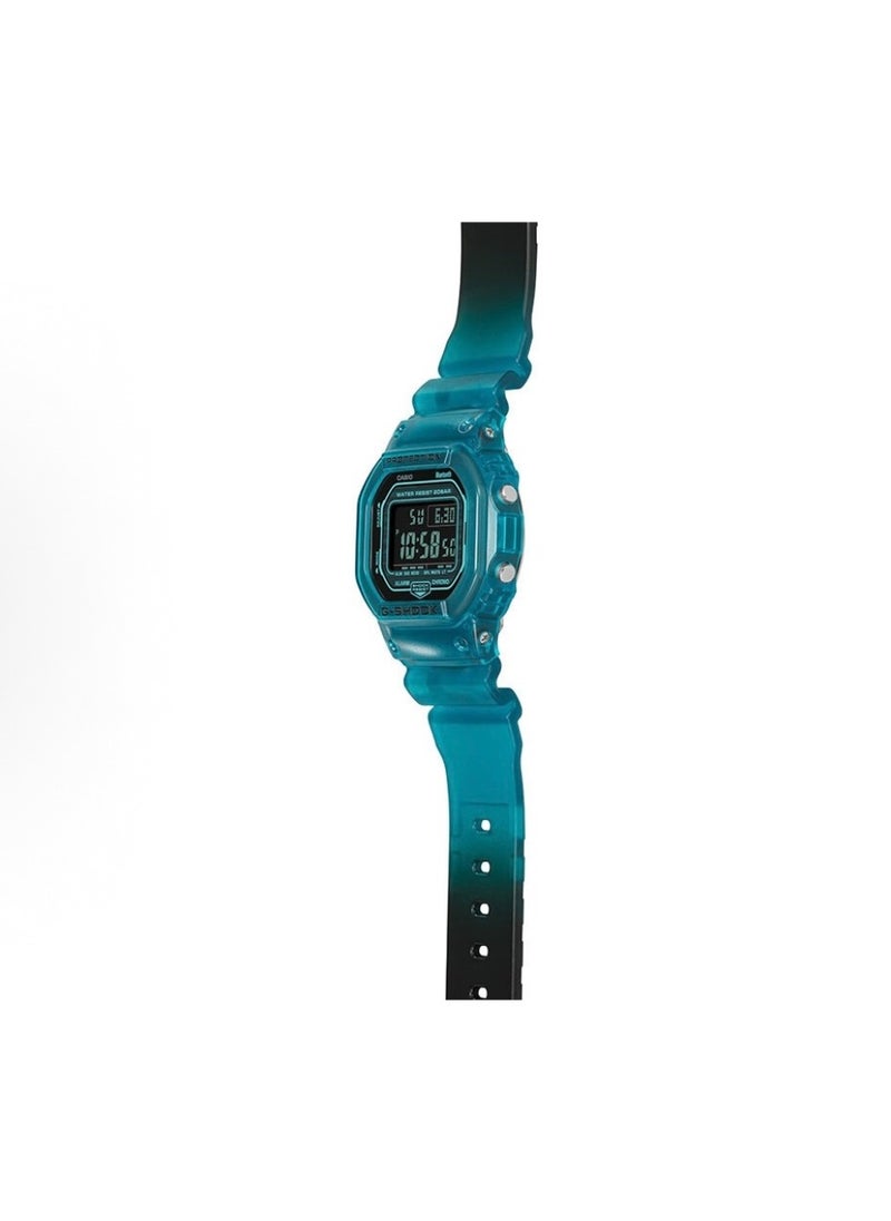 CASIO - octagonal sports waterproof and shockproof watch GA-5600 bule black - Image 1