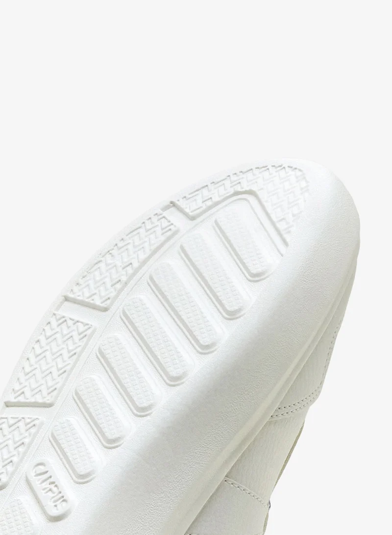 CAMPUS Wht/Pista Grn Women’s White Low Top Sneakers – Stylish Color-Block Design with Blue Detailing for Women | Best Price UAE