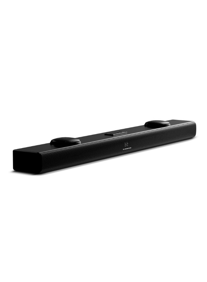 Olsenmark OMMS1306 2.2 Channel Soundbar, 1500W PMPO, Dual Inbuilt Subwoofer, Bluetooth 5.3, Black - Image 1