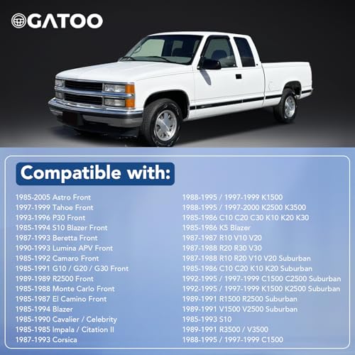 OGATOO Power Door Lock Actuator Fit for Chevy Tahoe Blazer Suburban K1500 K2500 C1500 C2500 Astro S10 Cadillac Escalade GMC Yukon Jimmy Buick 1985-2005 - Image 2