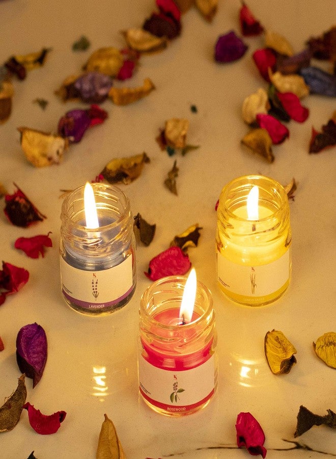 Kaameri Bazaar Scented Candles - Set of 6 jar Candle with Rakhi for Brother, roli chawal and Greeting Card - Rakhi Gift for Brother - Image 4