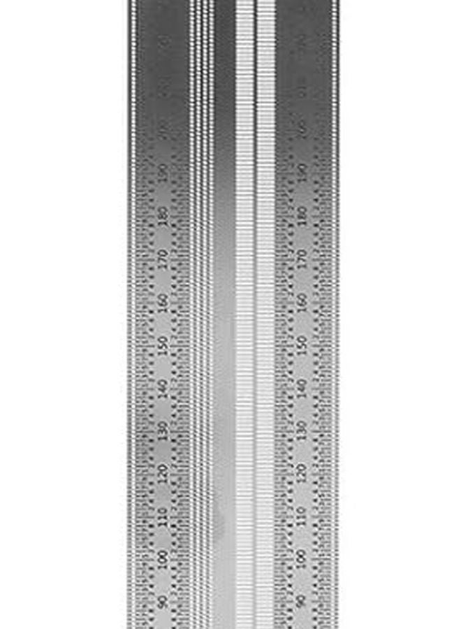 Stainless Steel Scribing Ruler 400mm Precision Measuring Tool for Engineering Drafting - Image 4
