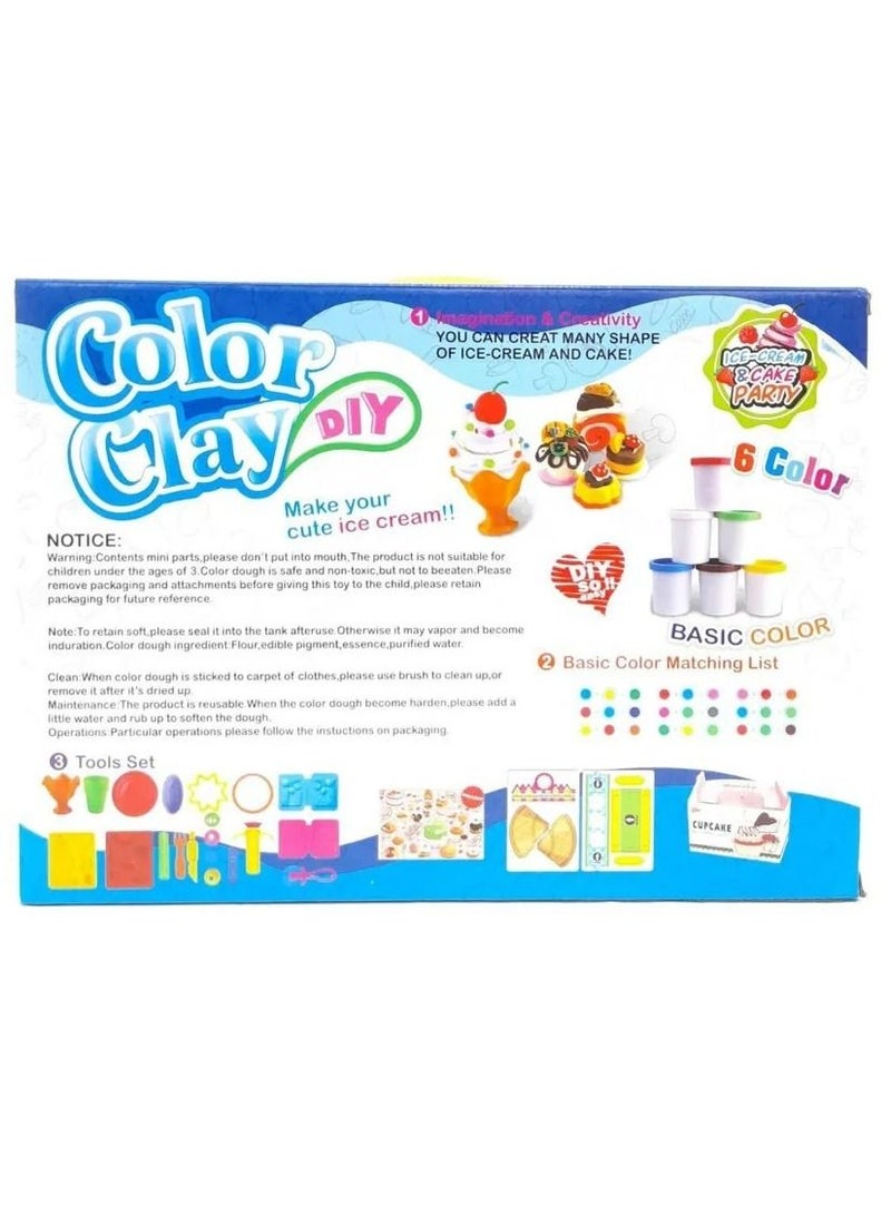 Color Clay Ice Cream Party - Image 2