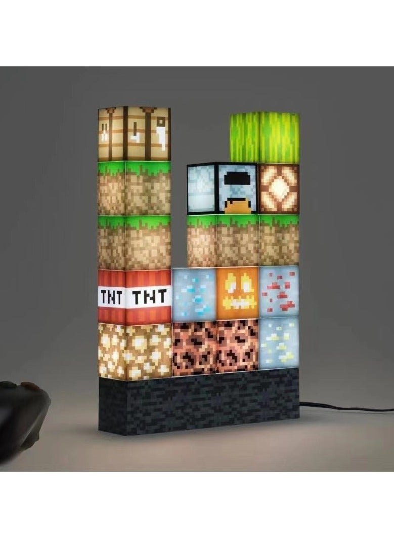 general Table Custom Stitching Lamp Nightlight Bedside Bathroom Sconce Light Lamps Lighting Ceiling Fans - Image 4