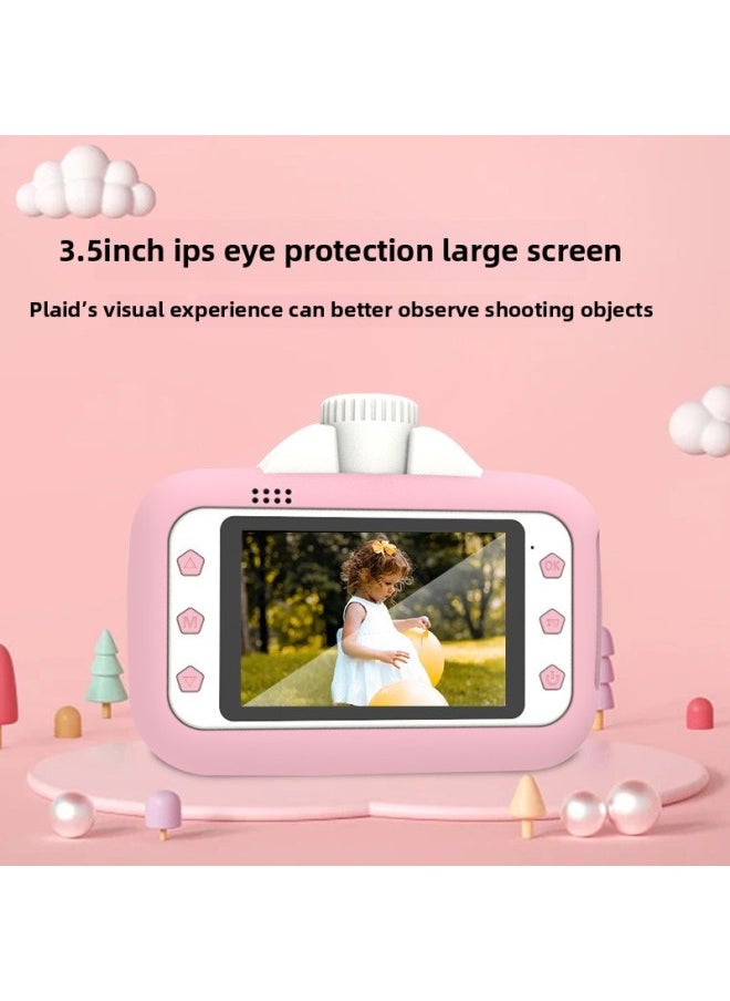 Generic Children's Polonoid Camera Can Take Pictures Can Print Small High-definition Digital Camera Boys And Girls-Color:Light Blue WIFI-no Memory Card  - Image 3