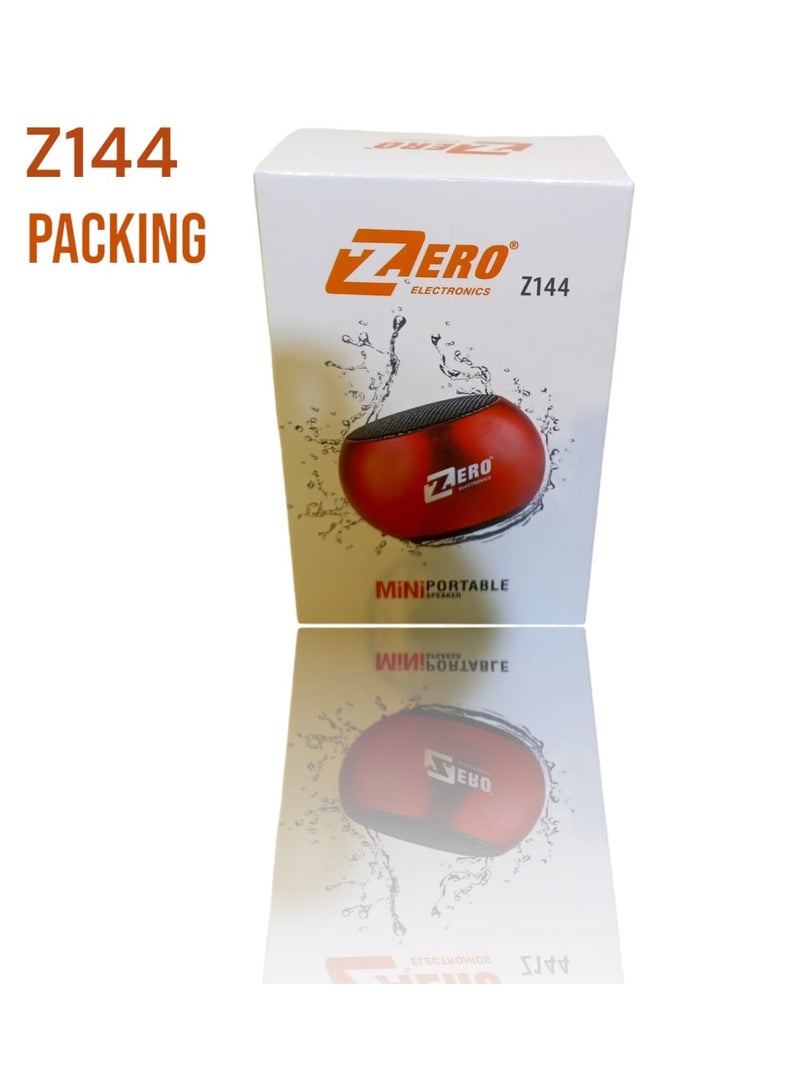 زيرو Z144 مكبر صوت بلوتوث محمول صغير أسود - Image 2