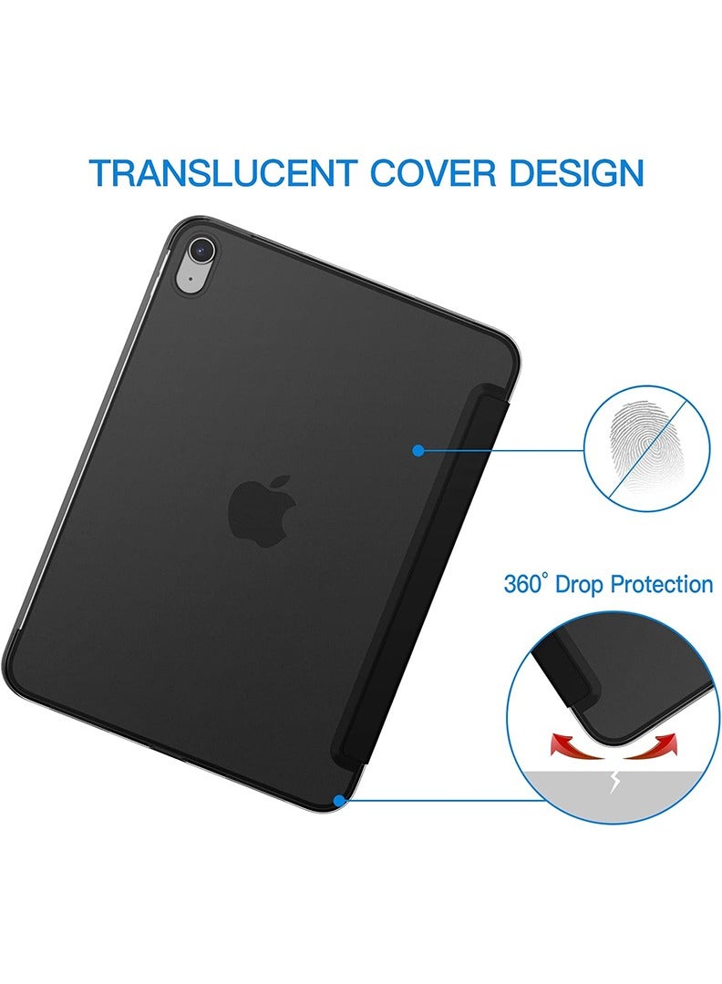 Theodor Protective Flip Case For Apple iPad 10th Generation With Trifold Stand Auto Wake Sleep Shockproof Cover - Image 4