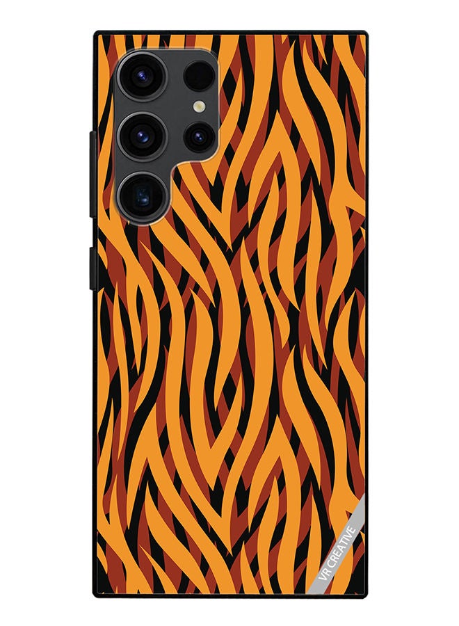 VR CREATIVE Protective Case Cover For Samsung Galaxy S23 Ultra 5G Mix Pattern Design Multicolour - Image 1