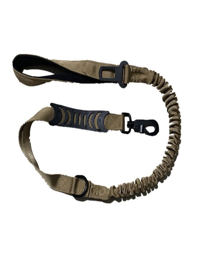 Magik 2-4 Pc Leash Tactical K9 Large Dog Heavy Duty Coupler Retractable Nylon Rope (Black+Khaki, 2 Pack(1 Ea)) - Image 5