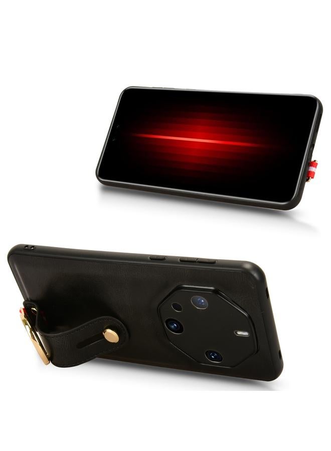 S-TOP Case For Huawei Mate 60 RS Ultimate Wristband Leather Back Phone Case - Image 3