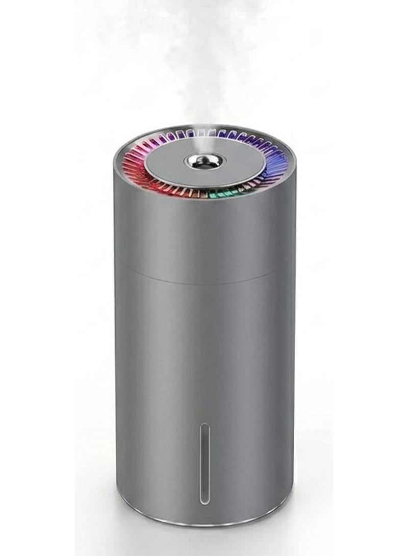 Car Diffuser Humidifier With Colorful LED Light, 260ml USB Mini Humidifier For Car, Office And Bedroom, Essential Oil Diffuser With Auto Shut Off, Quiet Ultrasonic Mist Technology And Dual Spray Modes - Image 1