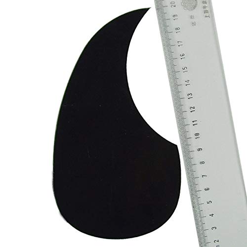 Mozart Black Anti-Scratch Pickguard Sticker For Acoustic Guitar - Image 3