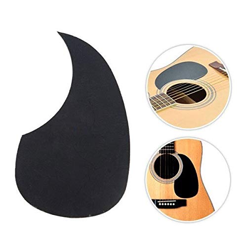 Mozart Black Anti-Scratch Pickguard Sticker For Acoustic Guitar - Image 5