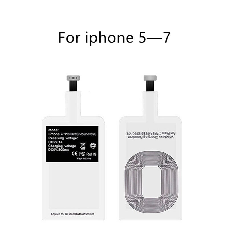 Factory wholesale wireless charging receiver patch for Apple Android Type-c mobile phone wireless charging receiver Type C - Image 2
