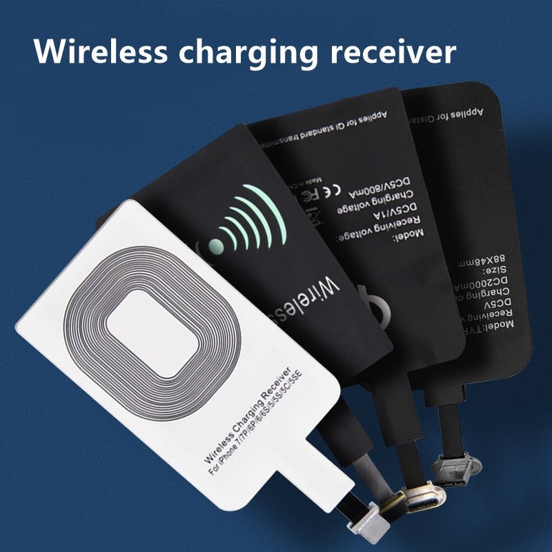 Factory wholesale wireless charging receiver patch for Apple Android Type-c mobile phone wireless charging receiver Type C - Image 5