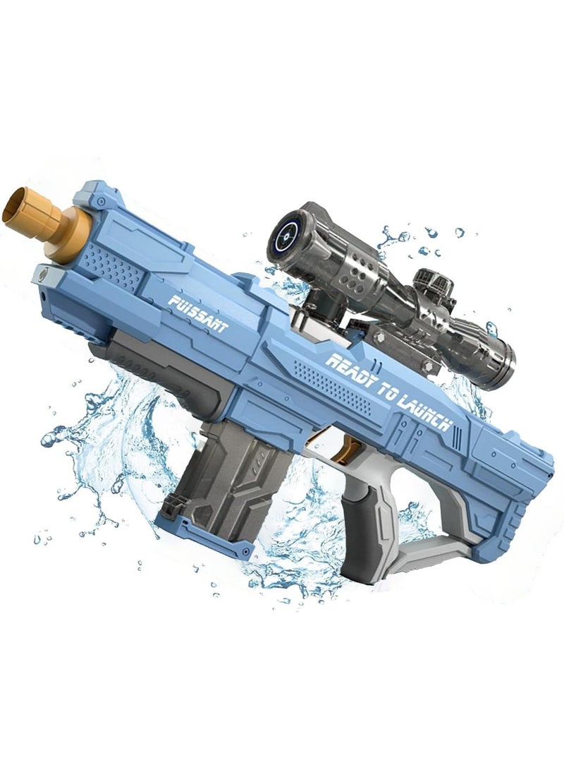 AUTOYSUR Electric Water Guns for Adults Kids,Long Distance Automatic Squirt Gun Up to 32 FT Range with Magnifying Lens,Summer Outdoor Beach and Pool Party Toy - Image 1