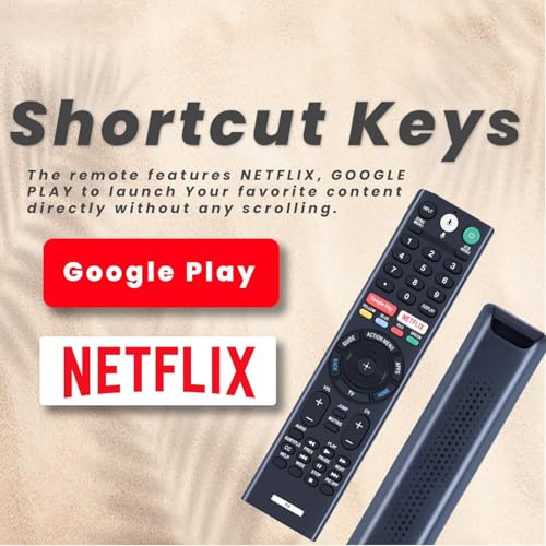 KPDP Original Voice Replacement Remote Compatible for Sony-TVs and Bravia-TV - Compatible with All Sony 4K UHD LED LCD HD Smart TV - Image 4
