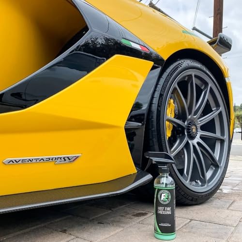 ExoForma Wet Tire Dressing Spray - Extremely High Shine Tire Dressing for That Wet Look - No Sling, Non-Greasy Silicone Formula with UV Protection - Easy to Apply, Minimal Cure Time - 16 fl oz, 2 Pack - Image 5