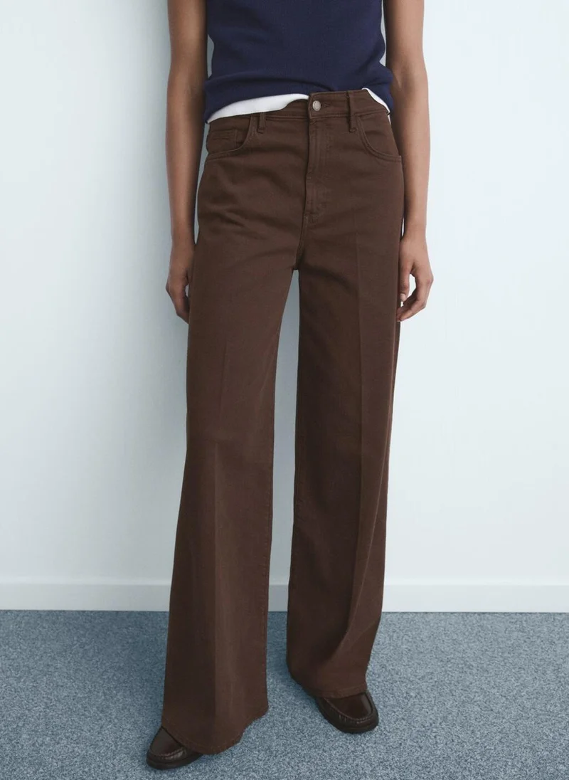 MANGO Casual Relaxed Fit Jeans