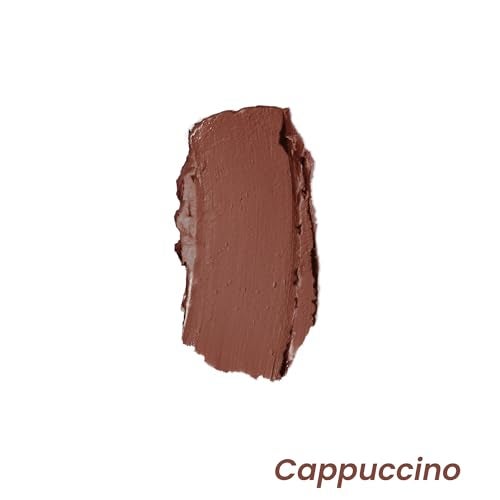 LAMIOR Blurry Fudgy Matte Lip Tint - Long Lasting, Transfer Proof & Hydrating Lip Tint, Enriched with Jojoba Oil, Almond, Mango,Cocoa & Coffee Extracts with Cushion Applicator, (Cappucino, 12g) - Image 2