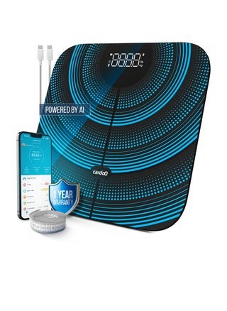 Smart Scale – 19 Body Parameters, Heart Rate Monitoring, and AI-Powered Health Insights – Multi-User Management and Goal Setting – Black - pzsku/Z3FBA5E19B8574B723EDEZ/45/_/1727622011/46e2551a-86b8-4c4f-8900-67fee0b14a5c