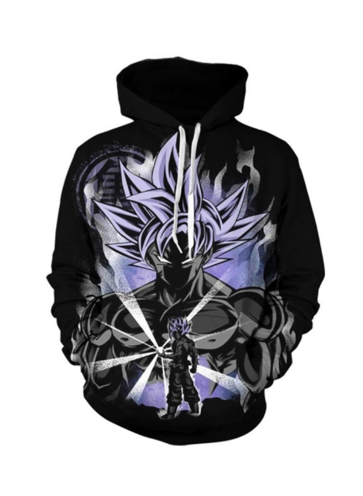 KUYING New Dragon Ball Printed Loose Hoodie  - Image 1