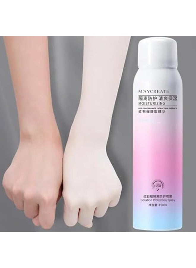 مايكراتي إسبراى تفتيح فورى كورى ترطيب وتتفتيح البشرة وتجديد مظهر به بالرمان (150, رمان) - Image 3