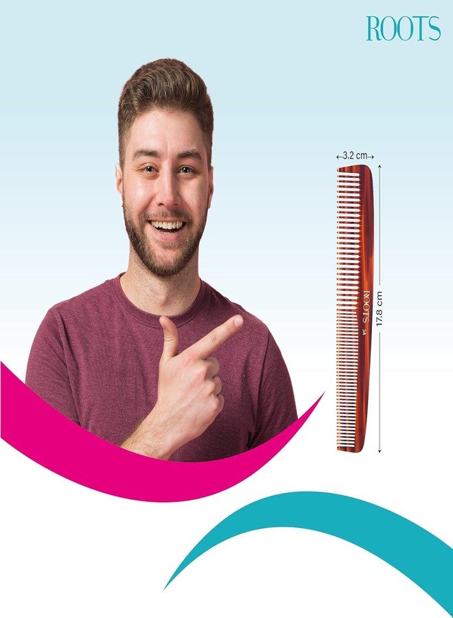 ROOTS Hair Comb 5A Cellulose acetate material - Image 5