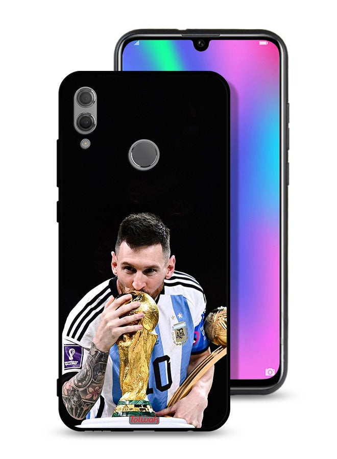 Tolwak غطاء حماية لهاتف Honor 10 Lite ميسي - Image 1
