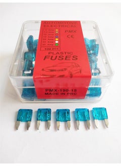 15 Ampere Mini Flat Blade Japanese Fuse 100 Pack - pzsku/Z3FBAD3CBB247A26F475EZ/45/_/1740620626/fb508a9c-b6d3-46ed-b7b2-b0f38d666e60