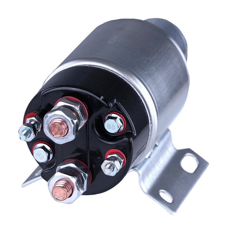Rareelectrical New Starter Solenoid for Massey Ferguson Tractors MF-1080 1085 1105 1130 1135 285 295 - Image 2