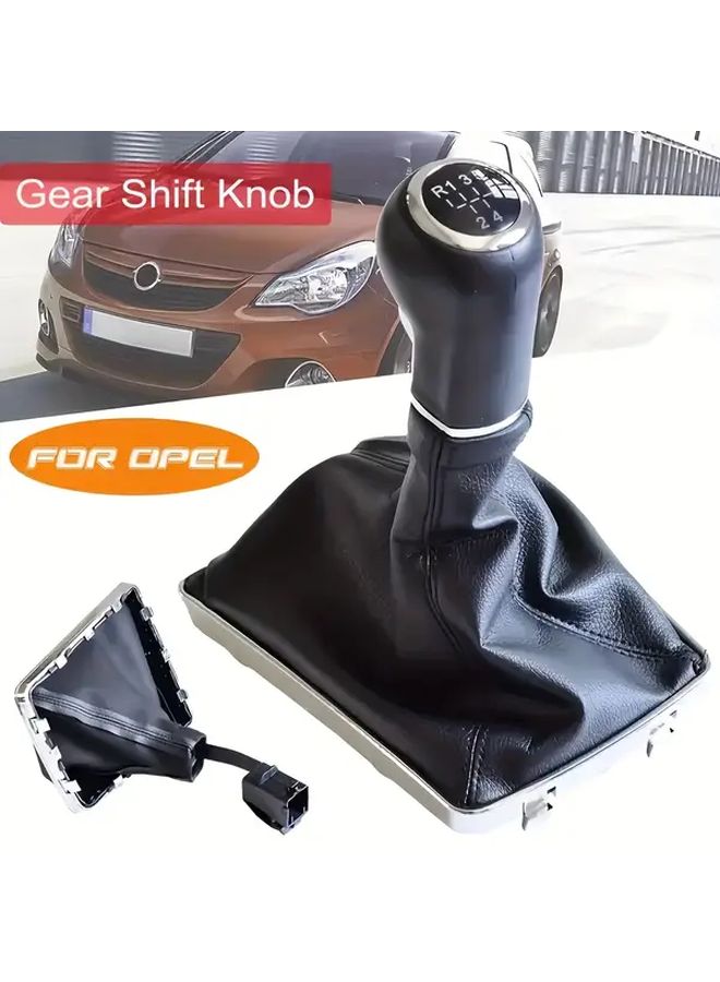 Shift Lever Head For Opel Astra III H 2004 2010 Black Line ABS Material Gear Shift Knob Cover - Image 3