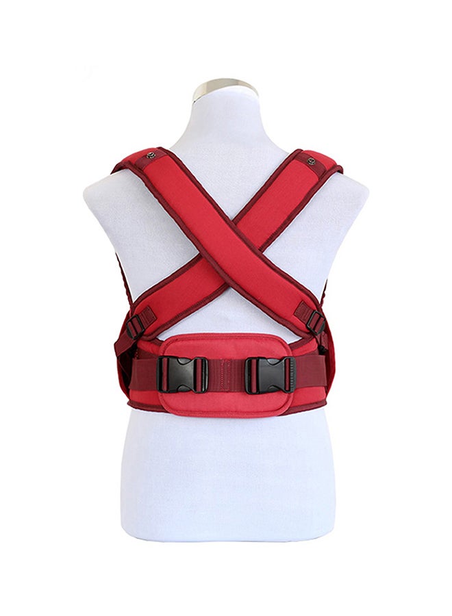 Sunveno Baby Carrier Flower, Comfortable Fabric - Red - Image 2