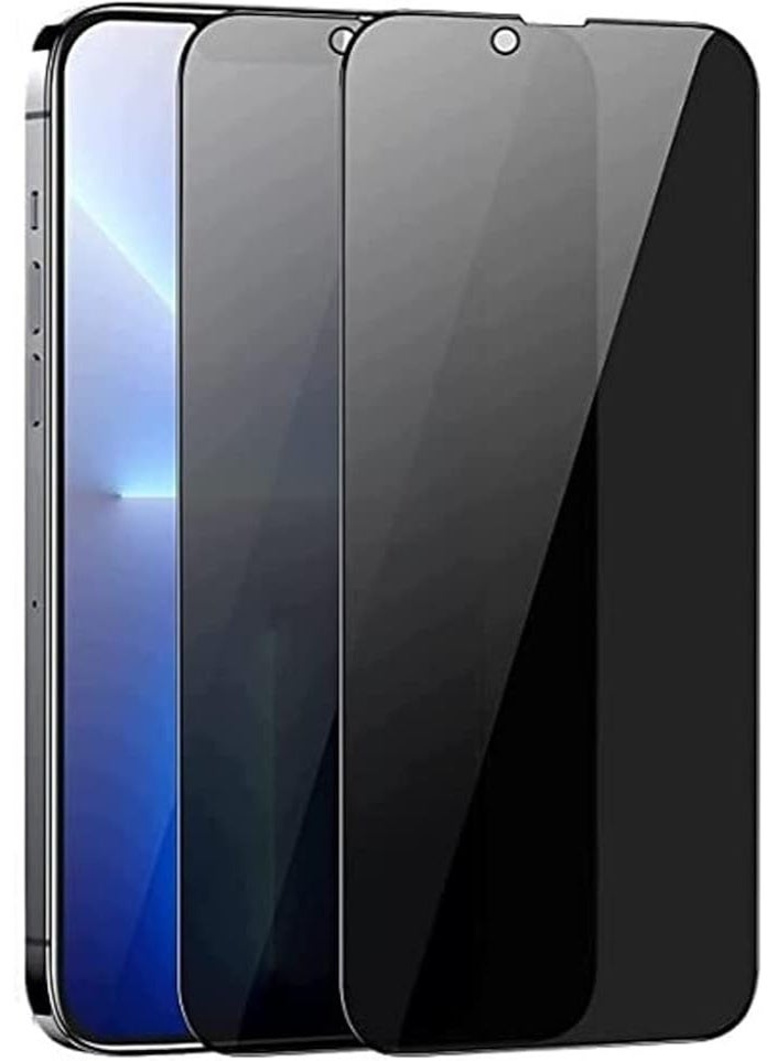 Privacy Screen  For iPhone 15 plus, Anti-Spy Privacy Screen Protector, Tempered Glass Screen Protector, Pack of 2