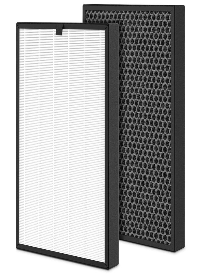Harebery 2-Pack APF-45F Replacement Filters, Compatible with IRIS USA WOOZOO APF-45 Purifiers, 3-in-1 Filtration - Image 1