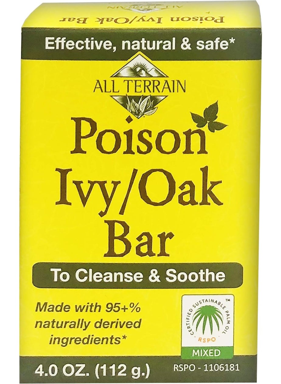 All Terrain All Terrain Natural Poison Ivy Oak Relief, To Cleanse & Soothe Itchy & Irritated Skin 