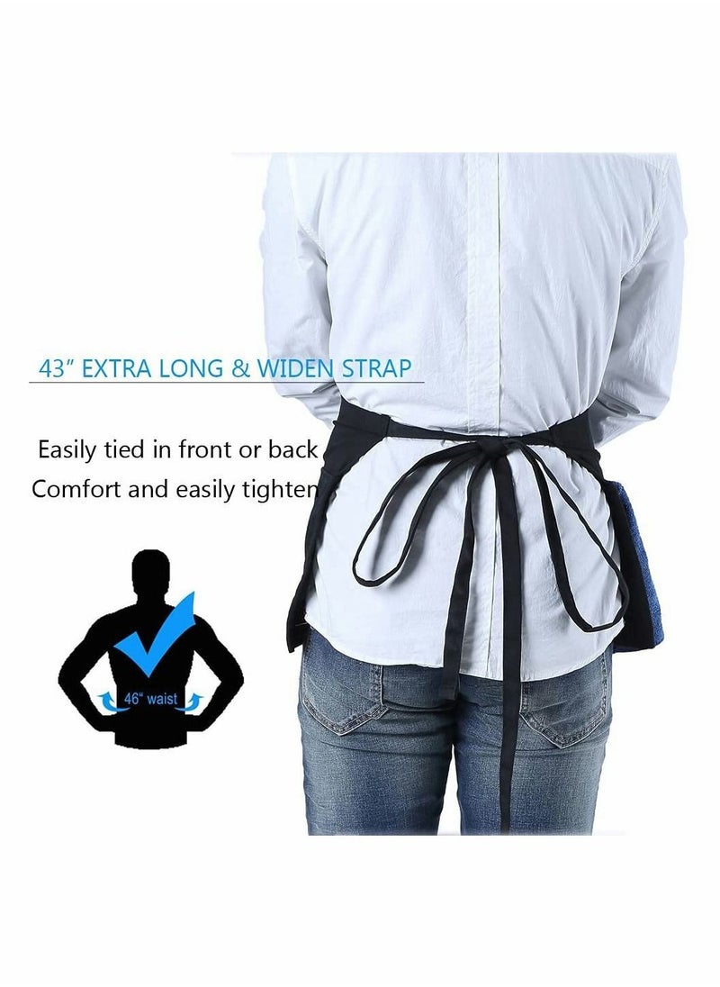 Y&D - Waitress Aprons, Waiter Server Waist Aprons for Women Men - Image 1