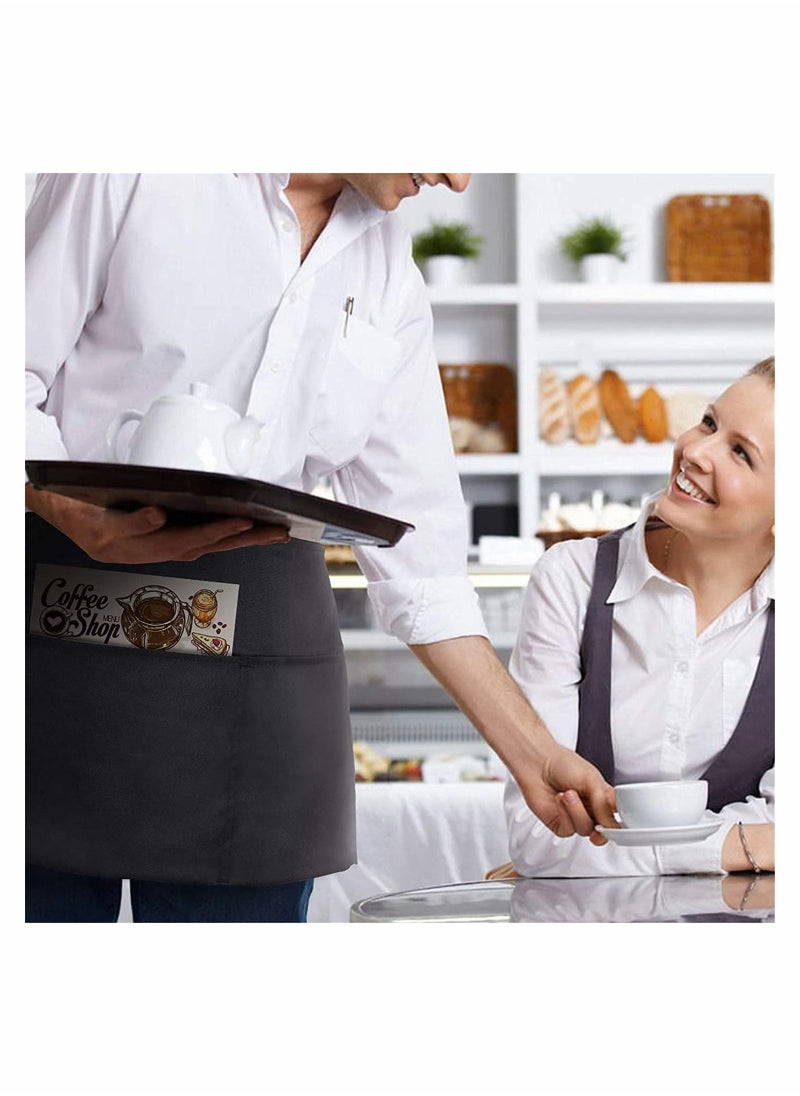 Y&D - Waitress Aprons, Waiter Server Waist Aprons for Women Men - Image 1