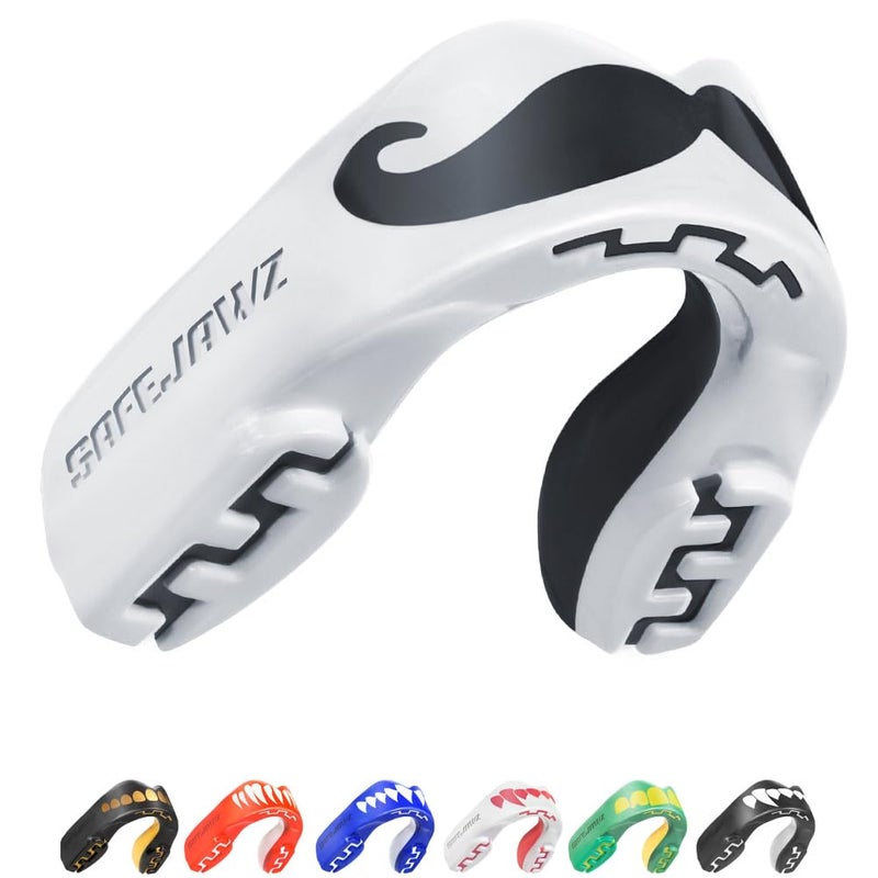 SafeJawz Sports Mouthguard Dual Layer Premium Protection Adults and Junior Gum Shield with Case for Boxing, MMA, Rugby, Martial Arts, Judo and All Contact Sports - Image 1