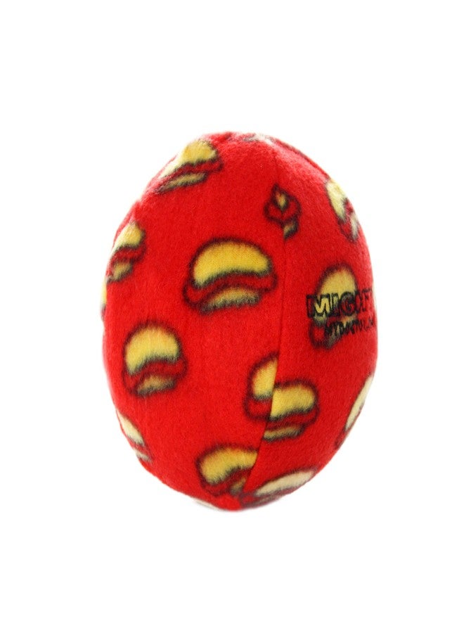 MIGHTY- NO Stuff Ball - Squeaky Plastic Core. 2-in-1 Toy. Made Durable, Strong & Tough. Interactive Play (Tug, Toss & Fetch)& Floats (Red, Medium 2 Pack) - Image 5