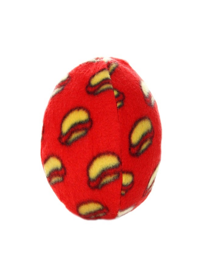 MIGHTY- NO Stuff Ball - Squeaky Plastic Core. 2-in-1 Toy. Made Durable, Strong & Tough. Interactive Play (Tug, Toss & Fetch)& Floats (Red, Medium 2 Pack) - Image 3