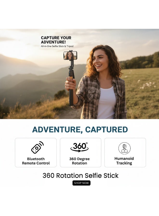 Levore 360 Rotation Selfie Stick - Image 5