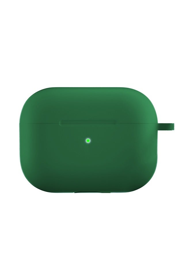 Generic - Apple AirPods Pro 2nd Generation Soft Silicone Case Cover Green - Image 1