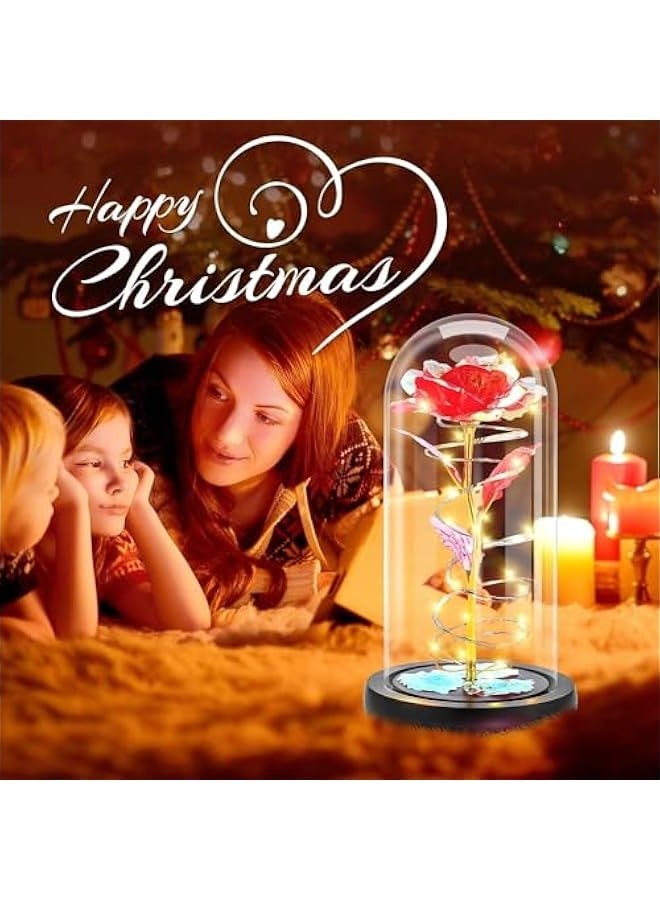 تراسل هدايا زجاجية زهرية زجاجية لعيد الأم من الابن، هدايا زهور عيد الأم من الابن، هدايا للنساء الجدة الزوجة الصديقة الأخت، هدية نسائية لتقدير المعلم ذكرى التخرج  - Image 3