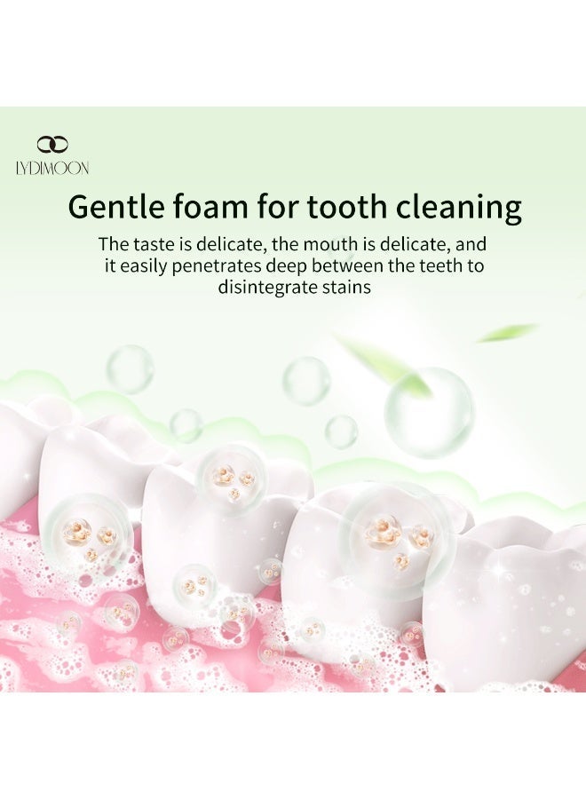 LYDIMOON Bright White Tooth Mousse | Peppermint Flavor, Gentle Stain Removal & Fresh Breath 60g - Image 4