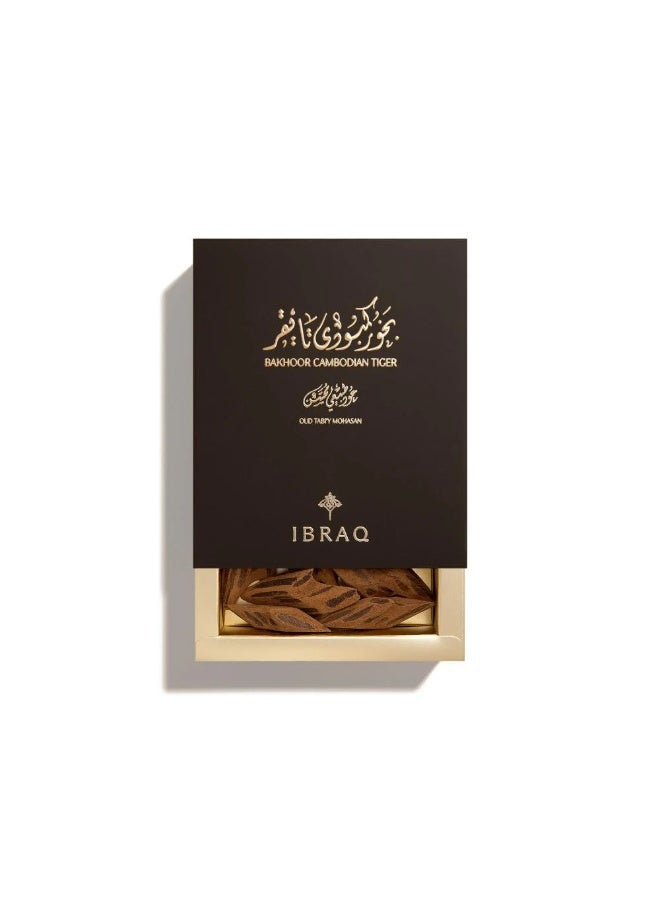 IBRAQ BAKHOOR CAMBODIAN TIGER - OUD TABI’Y MOHASAN 30gm - Image 1